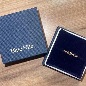 Diamond Link Fashion Ring In 14k Yellow Gold